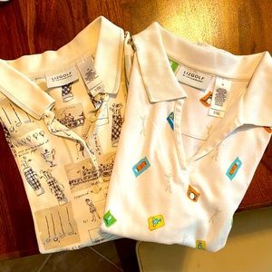 2 Liz Golf by Liz Clairborne size M bundle